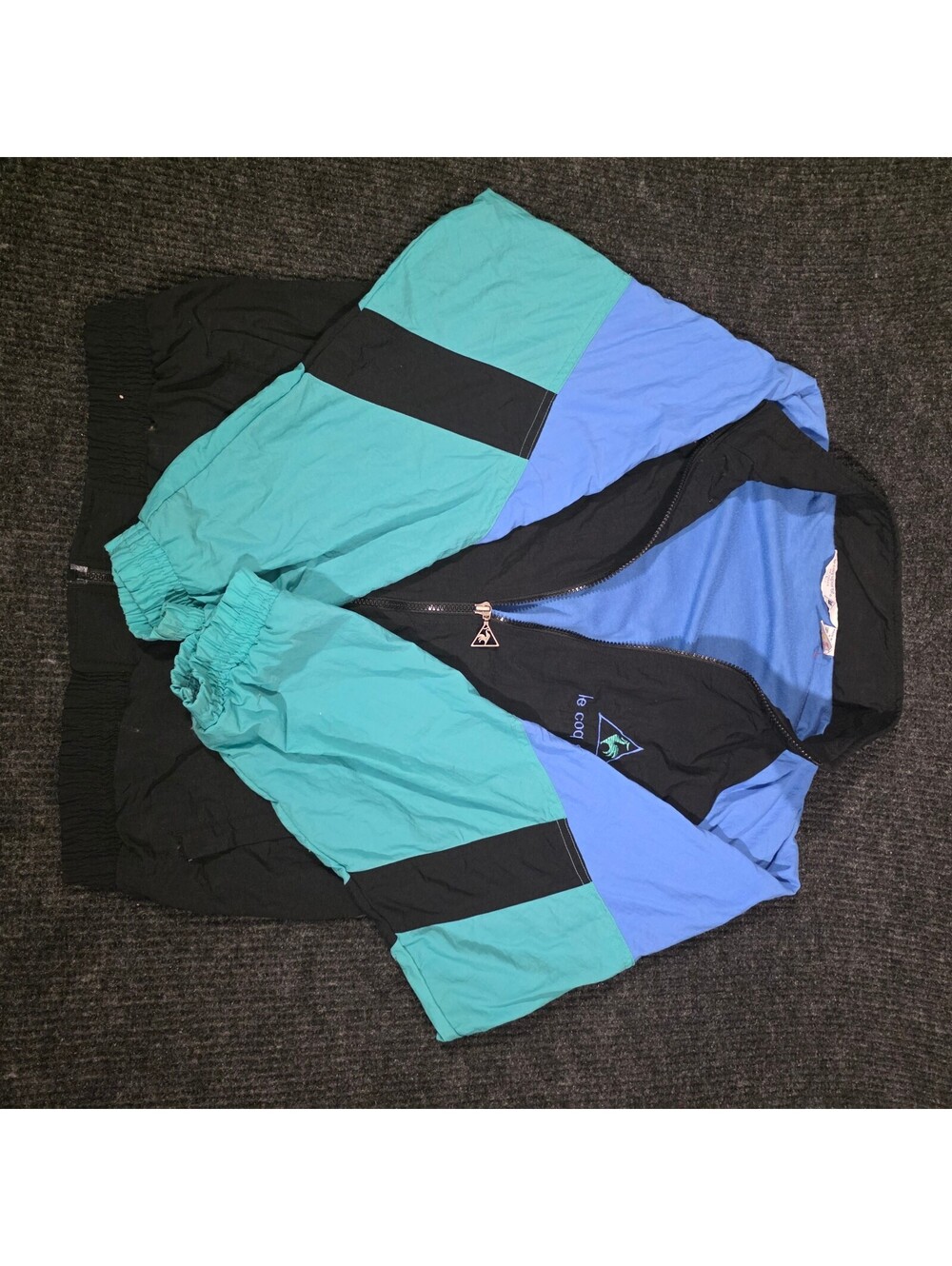 Le Coq Sportif Vintage Colorblock Track Jacket